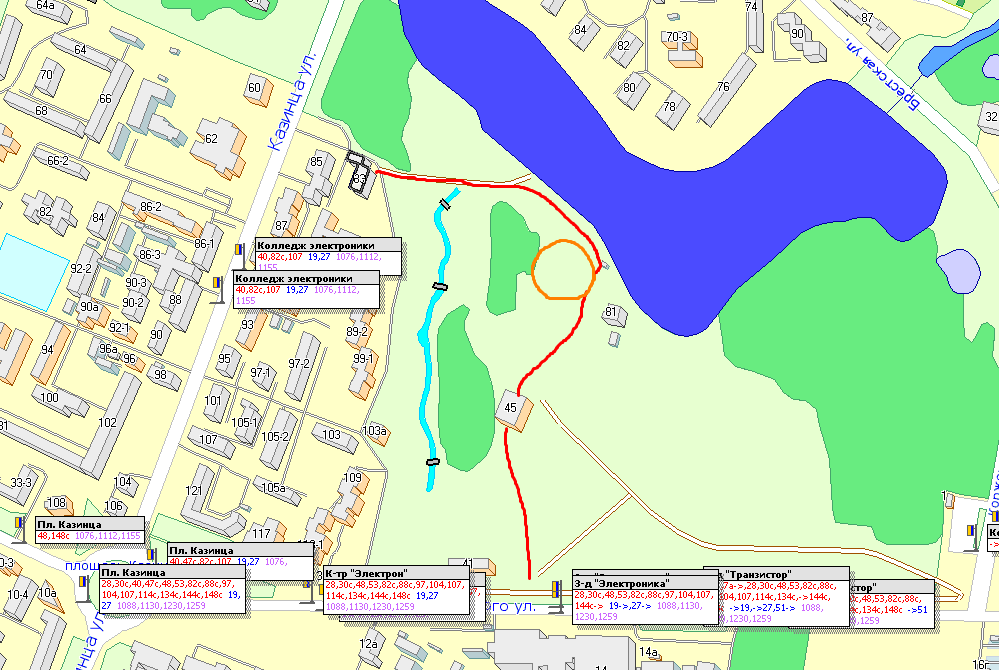 Беговелотлон. Беговелогонка с элементами биатлона. Место проведения