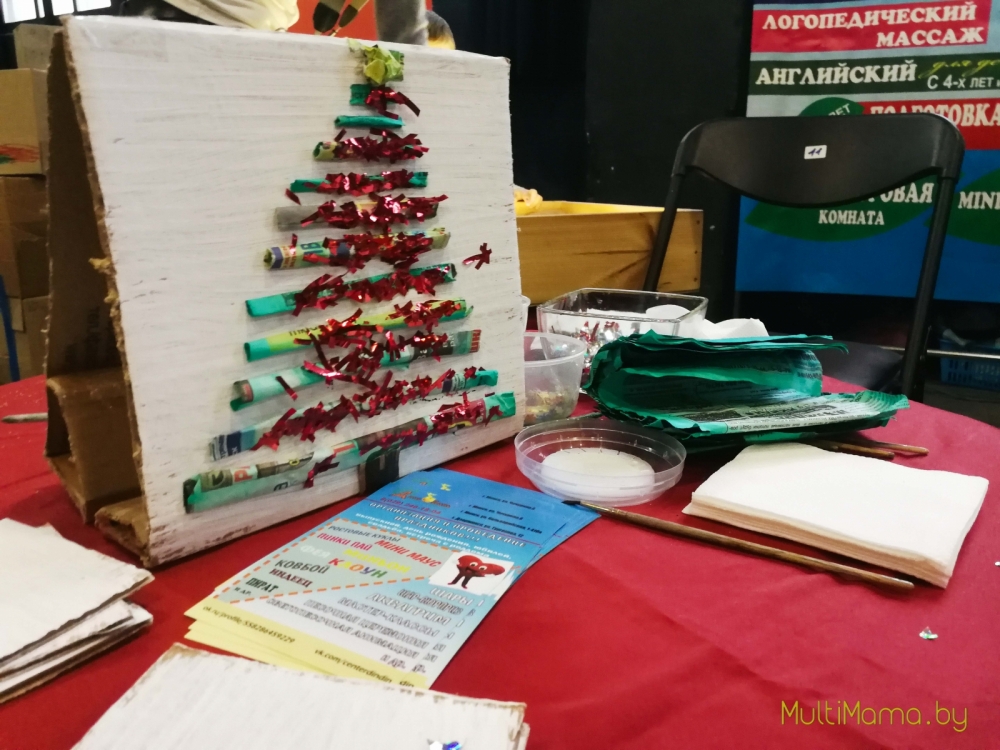 Отзыв о Новогоднем фестивале счастливого детства «MOLOKO». Вид изнутри.