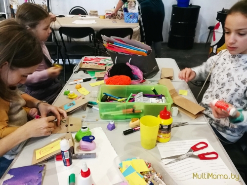 Отзыв о Новогоднем фестивале счастливого детства «MOLOKO». Вид изнутри.