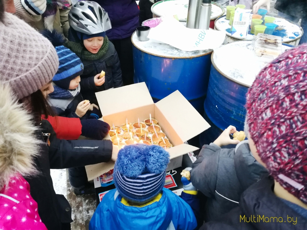 Отзыв о Новогоднем фестивале счастливого детства «MOLOKO». Вид изнутри.