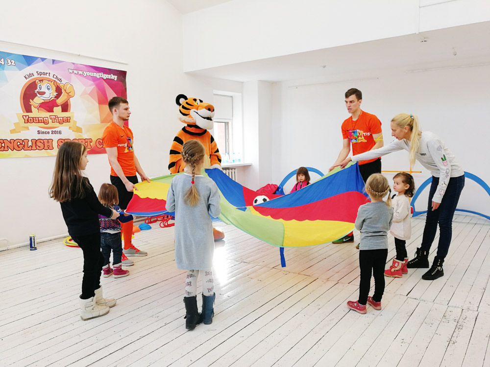 Зона Детского спортивного клуба «Young Tiger» (@youngtigerby) на Family-fest «MOLOKO. Экошкола»