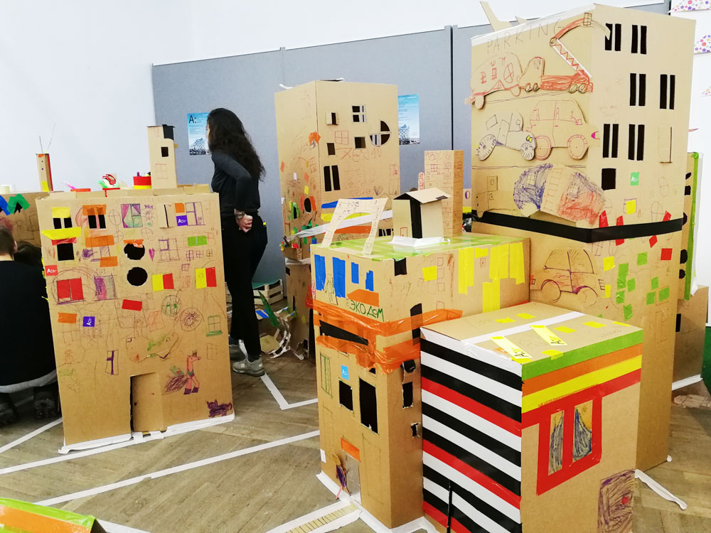 Зона АРХИТЕКТУРА. Школа архитектурного мышления. Тематический семейный фестиваль «БУ!КИДС»