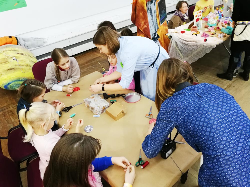 Зона АРТ-БЕЛАРУСЬ. Мастер-класс. Тематический семейный фестиваль «БУ!КИДС»